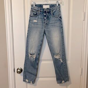 MOTHER Superior The Tomcat Ankle Jeans in The Confession Size 23
